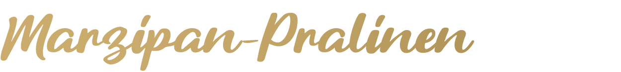 Marzipan-Pralinen Marzipan-Pralinen